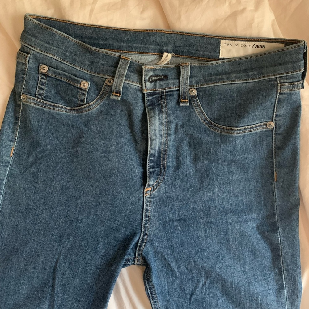 Rag & Bone 10 Inch Skinny Jeans